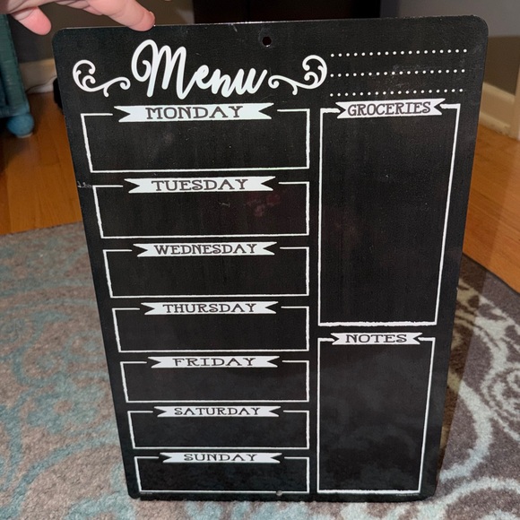 Metal Menu Sign - Picture 2 of 3